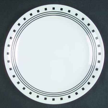City Block (Corelle) Luncheon Plate