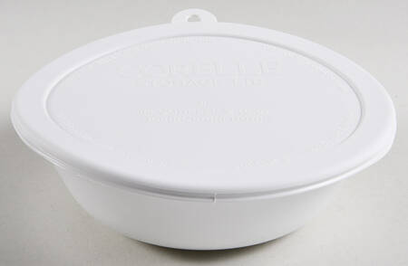 Classic Cafe Black Soup/Cereal Bowl & Plastic Lid