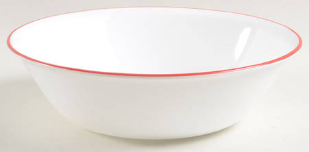 Classic Cafe Red 8" Round Vegetable Bowl