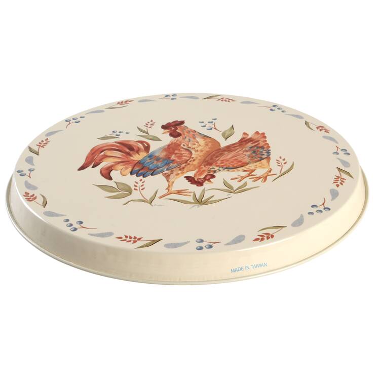 Country Morning 8" Steel Individual Stove Cover