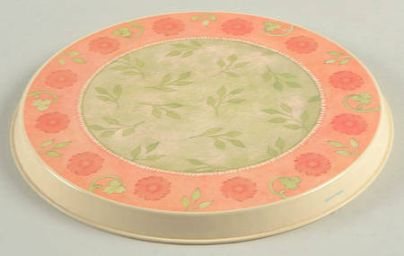 Heirloom Bloom (Corelle) 8" Individual Tin Round Stove Cover