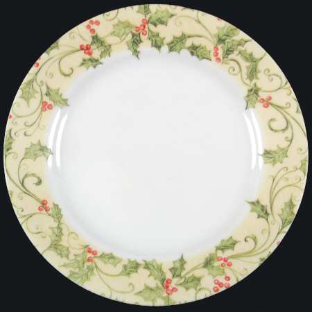 Holly (Rim, Corelle) Luncheon Plate