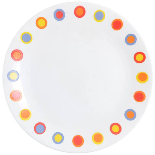 Hot Dots Luncheon Plate