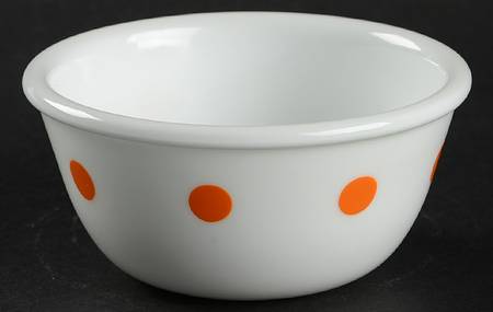 Hot Dots Small Fruit/Dessert (Sauce) Bowl