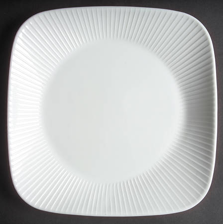 Scandia White Salad Plate
