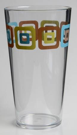 Squared 19 Oz Acrylic Tall Tumbler