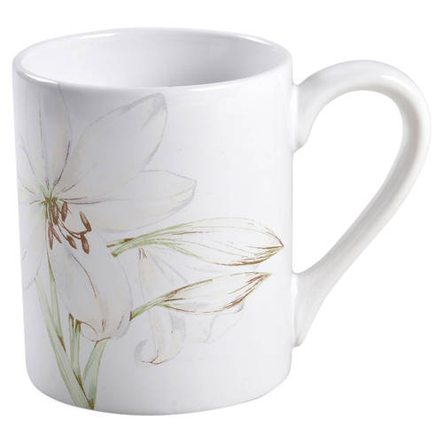 White Flower (Corelle) Mug