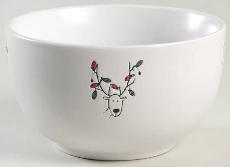 Happy Holidays (Rudy) Soup/Cereal Bowl