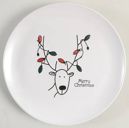 Happy Holidays (Rudy) Dinner Plate