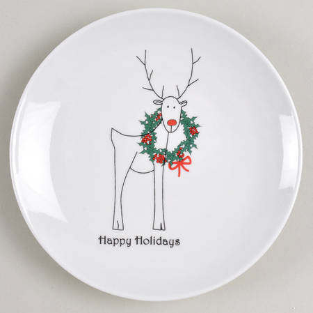 Happy Holidays (Rudy) Appetizer Plate