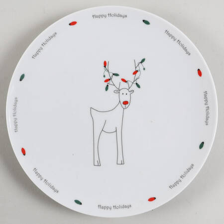 Happy Holidays (Rudy) Salad Plate