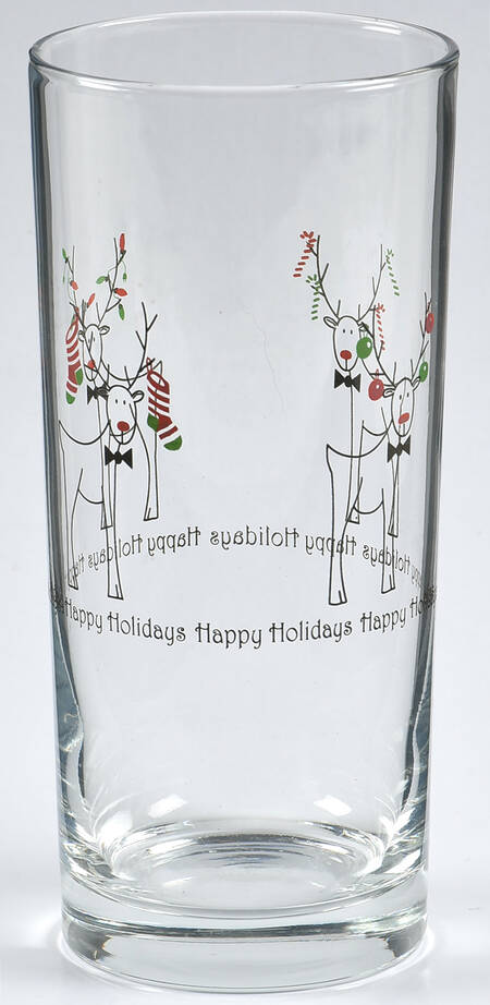 Happy Holidays (Rudy) 16 Oz Tumbler