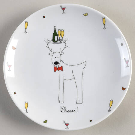 Happy Holidays (Rudy) Appetizer Plate