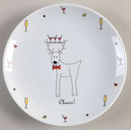 Happy Holidays (Rudy) Appetizer Plate