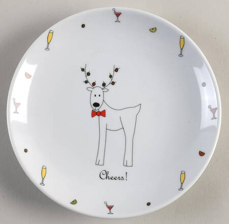 Happy Holidays (Rudy) Appetizer Plate