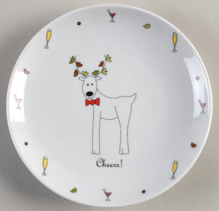 Happy Holidays (Rudy) Appetizer Plate