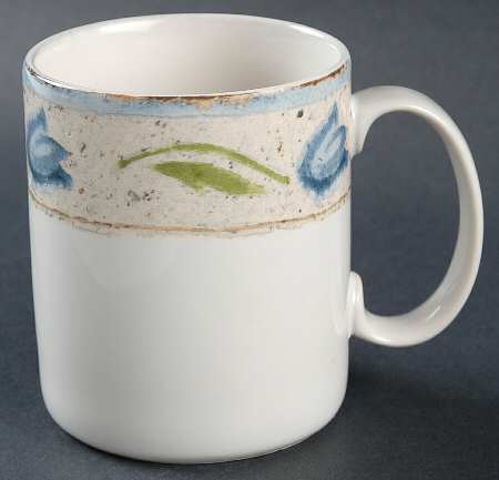 Paper Tulip Blue Mug