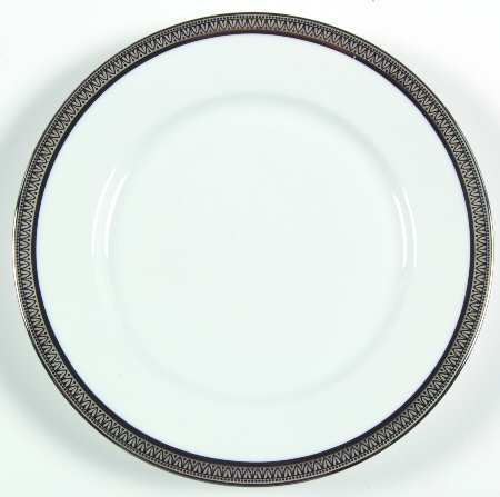 Malmaison Black (No Verge) Salad Plate