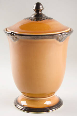 Embassy Gold Large Canister & Lid