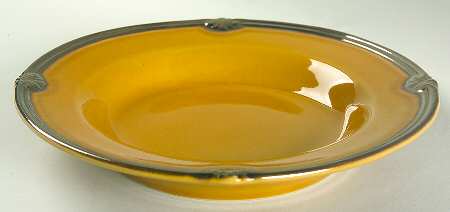 Embassy Gold Large Rim Soup Bowl