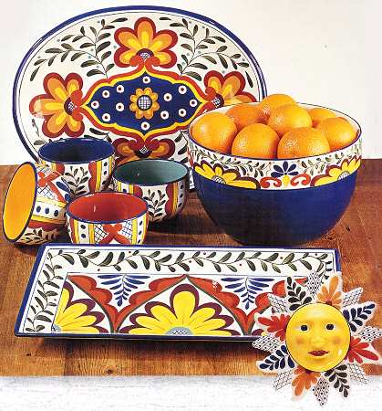 Talavera 18" Oval Serving Platter