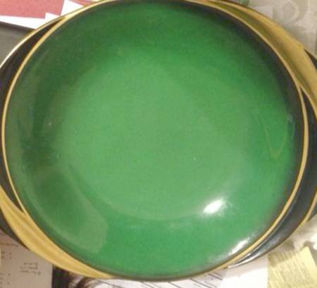 Vert Royale (All Green) 10" Oval Vegetable Bowl
