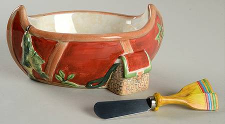 Lodge Dip Bowl & Spreader Set