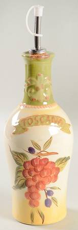 Toscana Oil Jar & Drizzle Spout