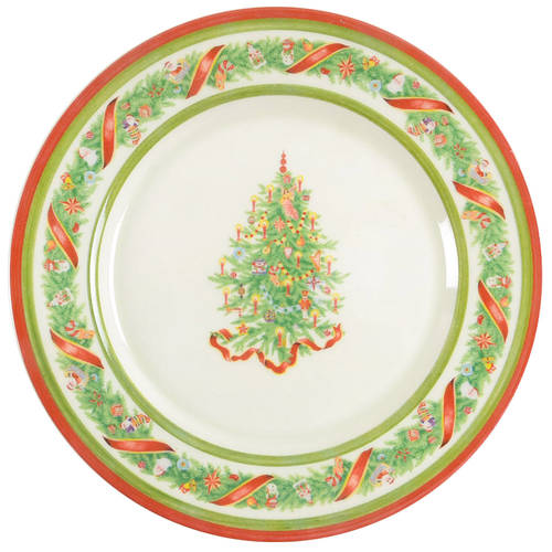Christopher's Tree (Colombia) Salad/Dessert Plate