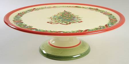 Christopher's Tree (Colombia) 12" Diameter Pedestal Cake Stand