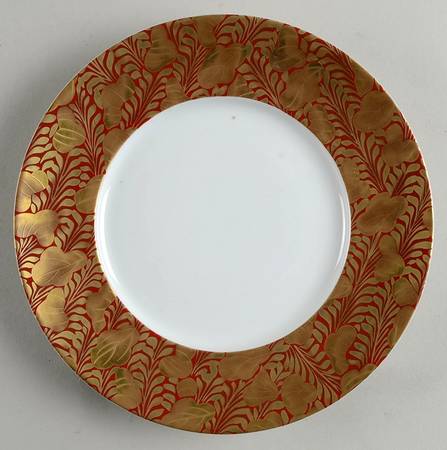 Trois Ors Rouge Salad/Dessert Plate