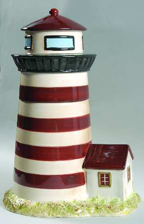Sea Breeze Figural Cookie Jar & Lid