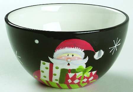 Holiday Santa Individual Ice Cream Dish