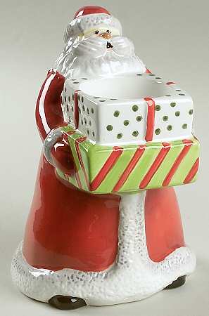 Holiday Santa Votive Candleholder