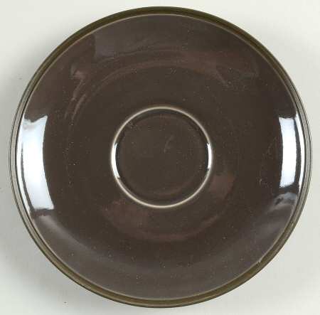 Tonal Edge Bronze Saucer