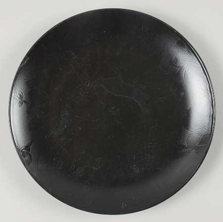 Fleur Noir Salad Plate