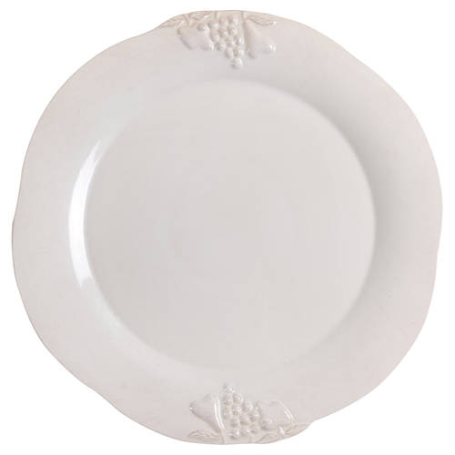 Madeira Harvest (White) Service Plate (Charger)