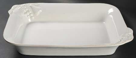 Madeira Harvest (White) 14" Rectangular Baker