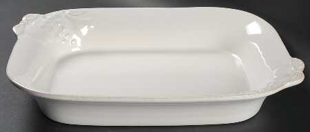 Madeira Harvest (White) 11" Rectangular Baker