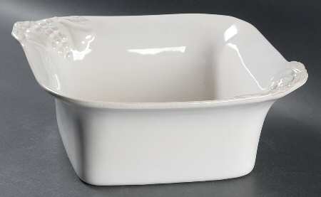 Madeira Harvest (White) 9" Square Baker