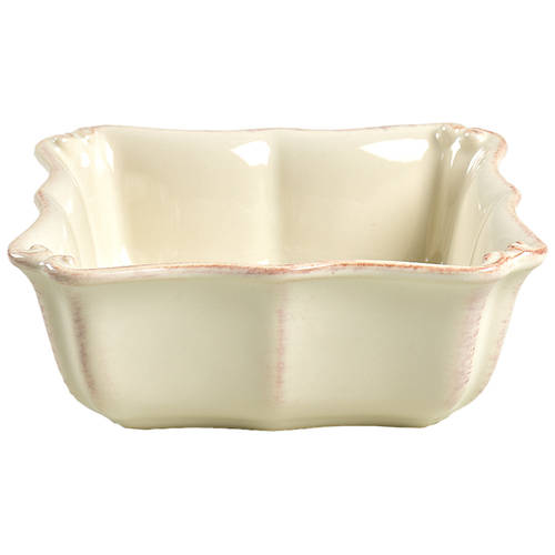 Vintage Port Cream Square Soup/Cereal Bowl