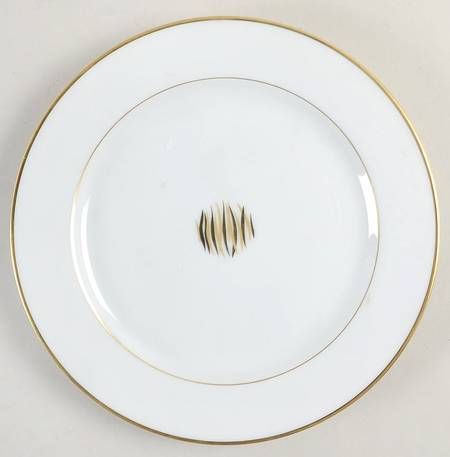 Wakame (Gold Trim) Dessert/Pie Plate