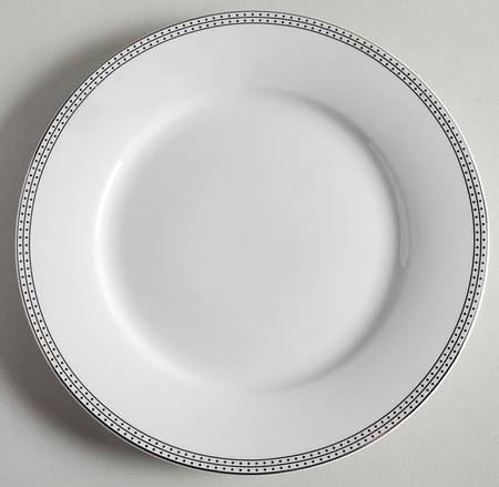 Classic Dots Salad/Dessert Plate