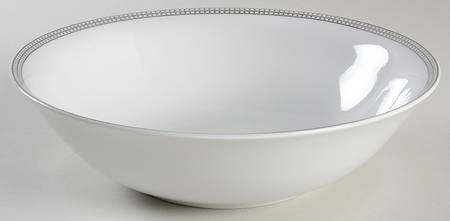 Classic Dots 9" Round Vegetable Bowl