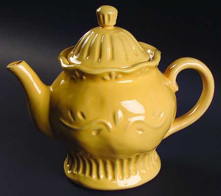 Rustica Gold Teapot & Lid