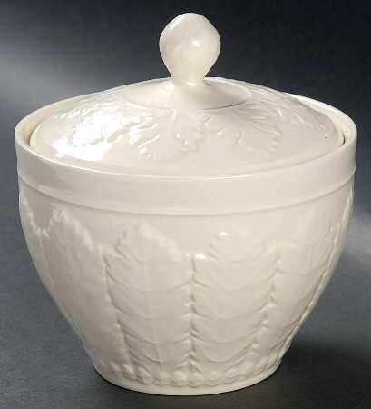 Acanthus Sugar Bowl & Lid