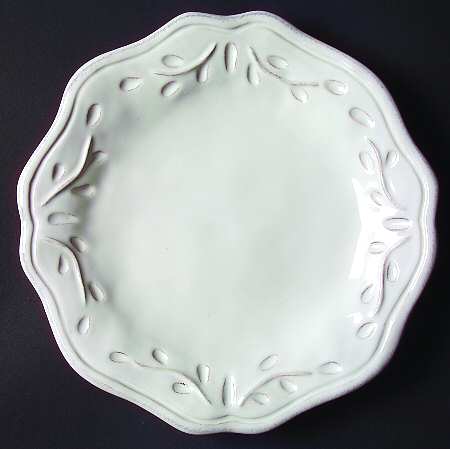 Rustica White Salad/Dessert Plate