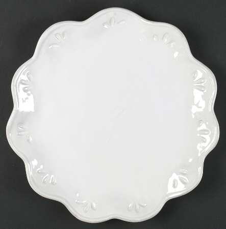 Rustica White 13" Chop Plate (Round Platter)
