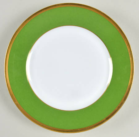 Arc En Ciel Olive Green (Menthe) Salad Plate