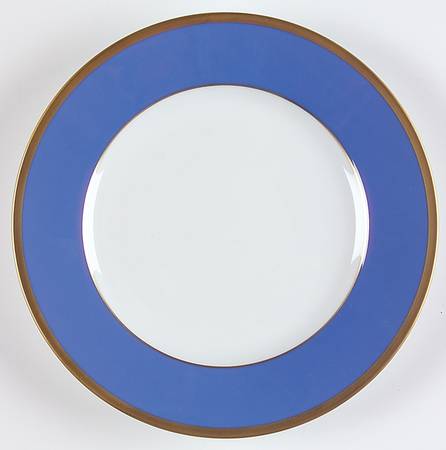 Arc En Ciel Light Blue (Monet) Dessert Luncheon Plate